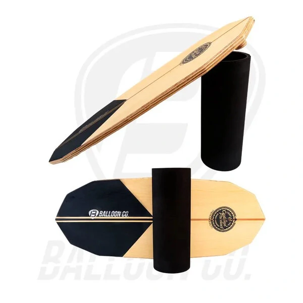 Balance Board BLACK WOOD - Freestyle