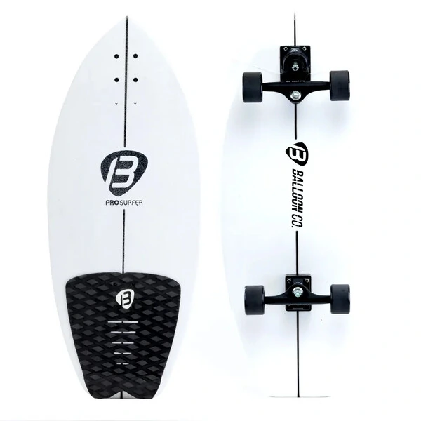 Kit Skate Simulador de Surf PRO SURFER Polar + Balance Board PRO SURFER Black | GANHE uma skatebag d