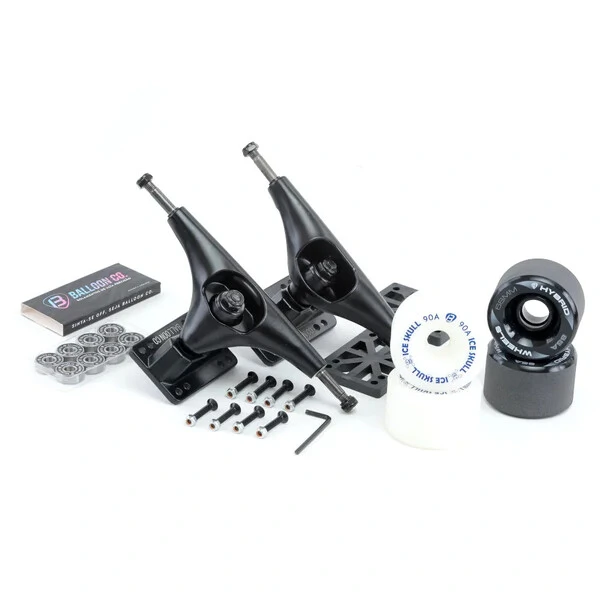 KIT Truck para Simulador de Surf BUCHA + RODAS + Rolamentos
