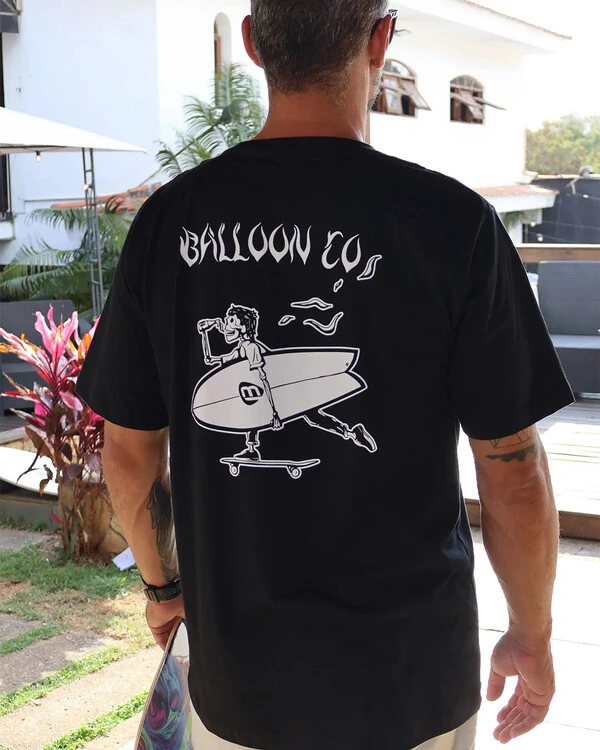 Camiseta Stay High Preta