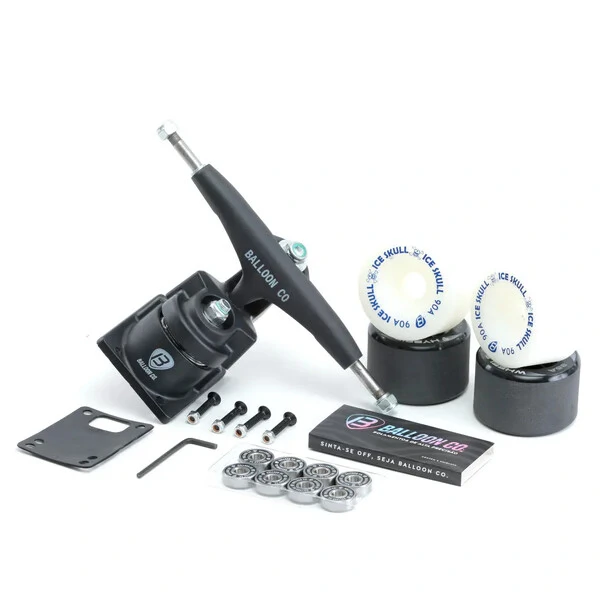 KIT Truck para Simulador de Surf ULTRA LIGHT DIANTEIRO + RODAS + Rolamentos