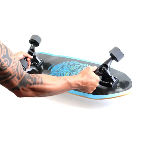 Skate Simulador de Surf TRIBAL BLACK 2.0