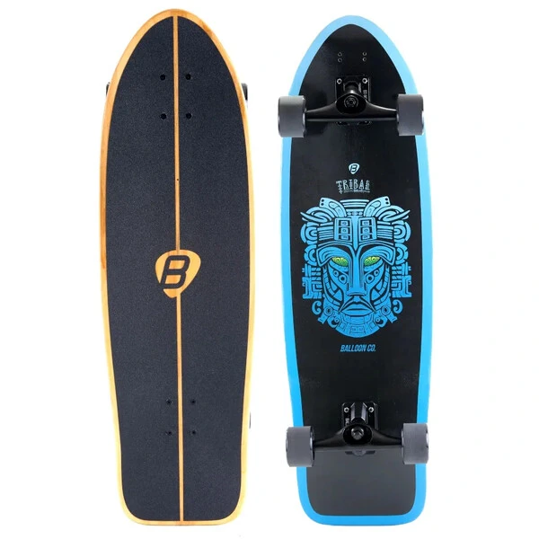 Skate Simulador de Surf TRIBAL BLACK 2.0