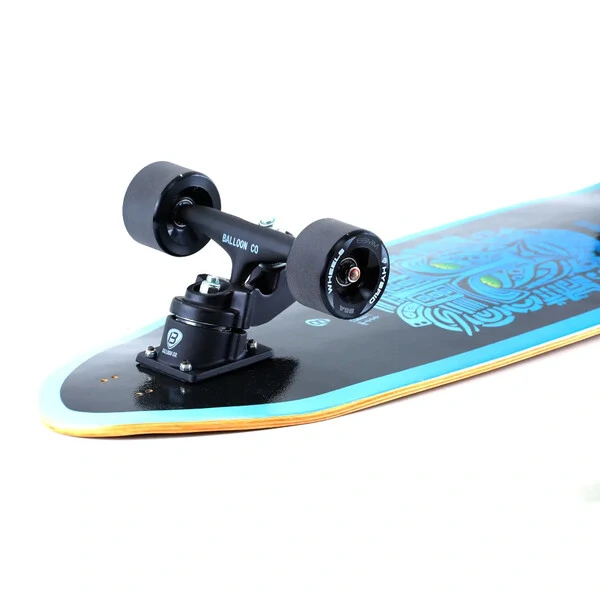 Skate Simulador de Surf TRIBAL BLACK 2.0 | Truck ULTRA LIGHT