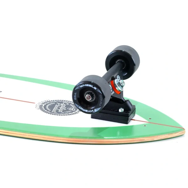 Skate Longboard Cruiser -GREEN WOOD- Balloon Co Completo