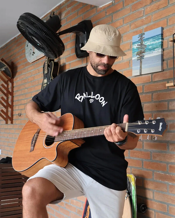 Camiseta Balloon Preta
