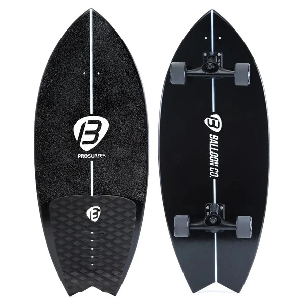 Skate Simulador de Surf PRO SURFER - Black