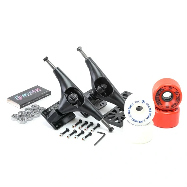 KIT Truck para Simulador de Surf BUCHA + RODAS + Rolamentos