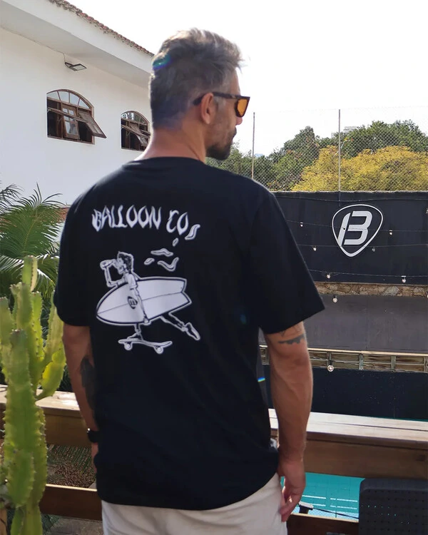 Camiseta Stay High Preta