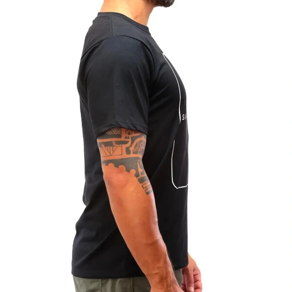 Camiseta Sinta-se Off Preta