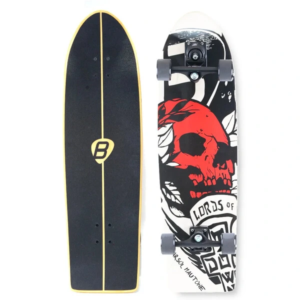 Skate Simulador de Surf - SKULL - Ultra Light