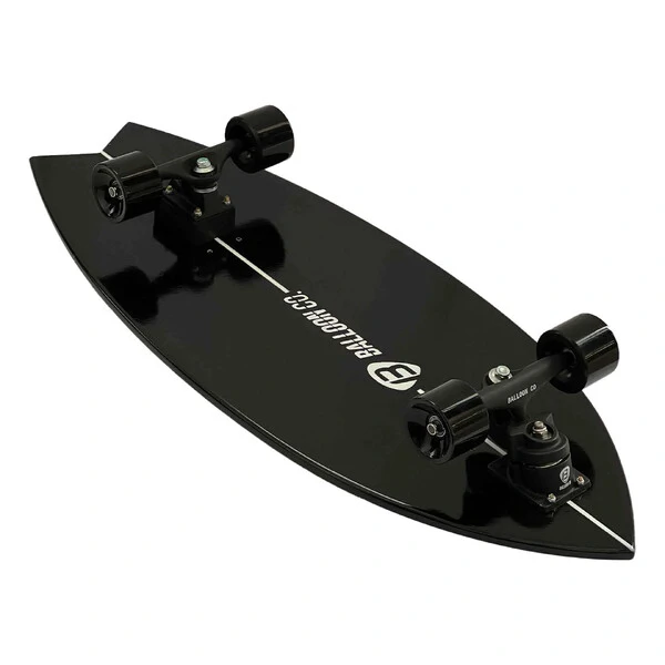 Kit Simulador de Surf PRO SURFER BLACK + Balance Board BLACK WOOD Freestyle| GANHE uma skatebag de b