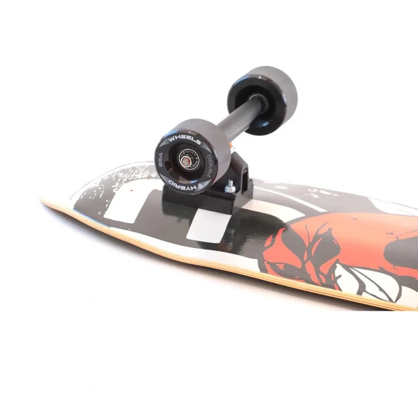 Skate Longboard Cruiser -SKULL- Balloon Co - Completo