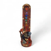 Incensário 7 Chakras Bruxa Com Coruja