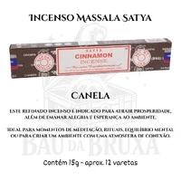 Incenso Indiano Massala da Satya - Aromas marcantes e sofisticados