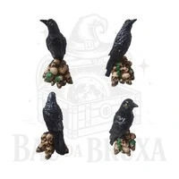 Corvo sobre as Caveiras - Um toque místico ao seu espaço