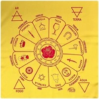 Toalha de Altar Mandala Cigana