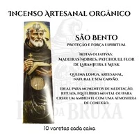 Incenso Orgânico Católicos NOA - Natural e vegano com óleos essenciais