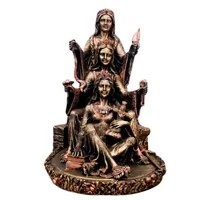 Deusa Triplice Sentada - Hecate