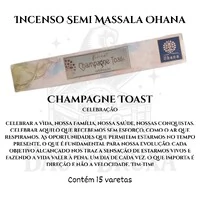 Incenso Ohana Finest Semi Massala com Queima Prolongada e Vegano - Caixa com 15 varetas de Alta Perf