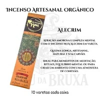 Incenso Artesanal Orgânico NOA - Natural e vegano com óleos essenciais
