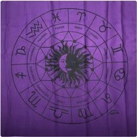 Toalha de Altar Mandala do Zodíaco