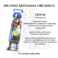 Incenso Orgânico Orixás NOA - Natural e vegano com óleos essenciais