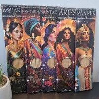 Incenso Orgânico Signos NOA - Natural e vegano com óleos essenciais