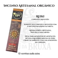 Incenso Artesanal Orgânico NOA - Natural e vegano com óleos essenciais
