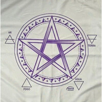 Toalha de Altar Pentagrama