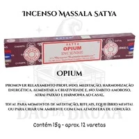 Incenso Indiano Massala da Satya - Aromas marcantes e sofisticados