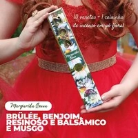 Incenso Orgânico Linha Floral Premium NOA - Natural e vegano com óleos essenciais