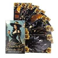 O Legitimo Tarô Dama da Noite Completo e Plastificado 36 Cartas