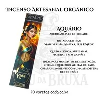 Incenso Orgânico Signos NOA - Natural e vegano com óleos essenciais