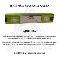 Incenso Indiano Massala da Satya - Aromas marcantes e sofisticados