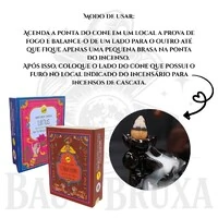 Incenso Cone Cascata Golden India da SreeVani - Aromaterapia, Meditação e Conexão