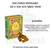 Incenso Cone Cascata Golden India da SreeVani - Aromaterapia, Meditação e Conexão
