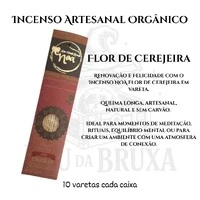 Incenso Artesanal Orgânico NOA - Natural e vegano com óleos essenciais