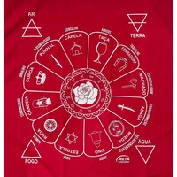 Toalha de Altar Mandala Cigana
