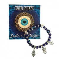 Pulseira Berloque Olho Grego