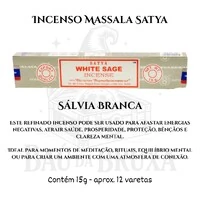Incenso Indiano Massala da Satya - Aromas marcantes e sofisticados