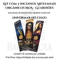 Incenso Orgânico Guardiões NOA - Natural e vegano com óleos essenciais