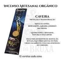 Incenso Orgânico Guardiões NOA - Natural e vegano com óleos essenciais