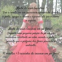 Incenso Orgânico Linha Floral Premium NOA - Natural e vegano com óleos essenciais
