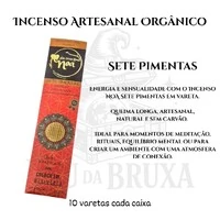 Incenso Artesanal Orgânico NOA - Natural e vegano com óleos essenciais