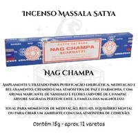 Incenso Indiano Massala da Satya - Aromas marcantes e sofisticados