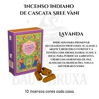 Incenso Cone Cascata Golden India da SreeVani - Aromaterapia, Meditação e Conexão
