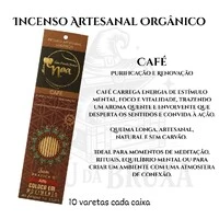Incenso Artesanal Orgânico NOA - Natural e vegano com óleos essenciais