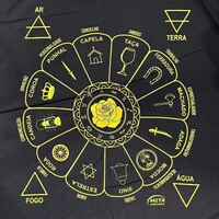Toalha de Altar Mandala Cigana