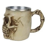 Caneca Crânio E Ossos